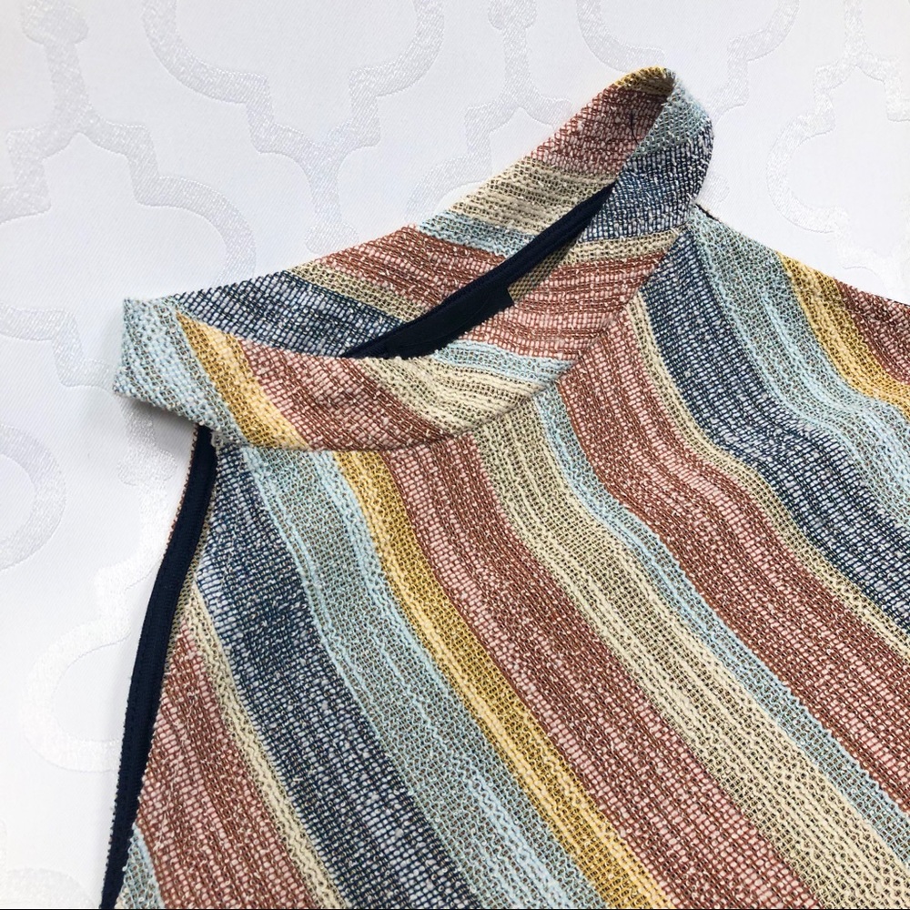 Anthropologie W5 Striped Halter Tank Top - Picture 3 of 8